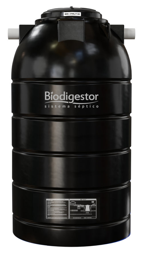 BIODIGESTOR 2700L/714G