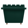 TANKER CARRITO MULTIUSO VERDE OSCURO
