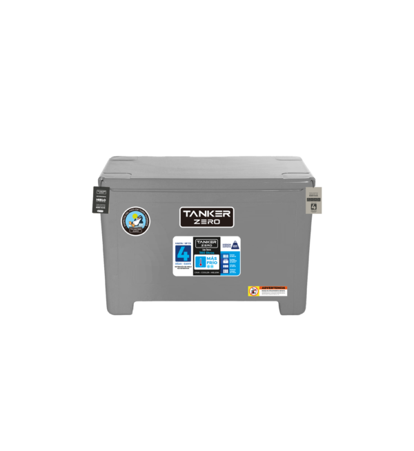 CAVA 360 l frontal sin fondo gris TANKER ZERO GRIS MODELO 360LTS