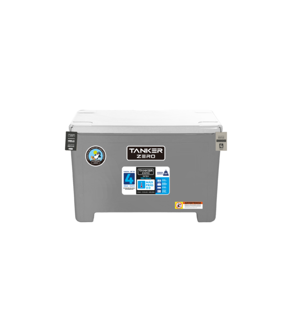TANKER ZERO GRIS TAPA BLANCA MODELO 360LTS