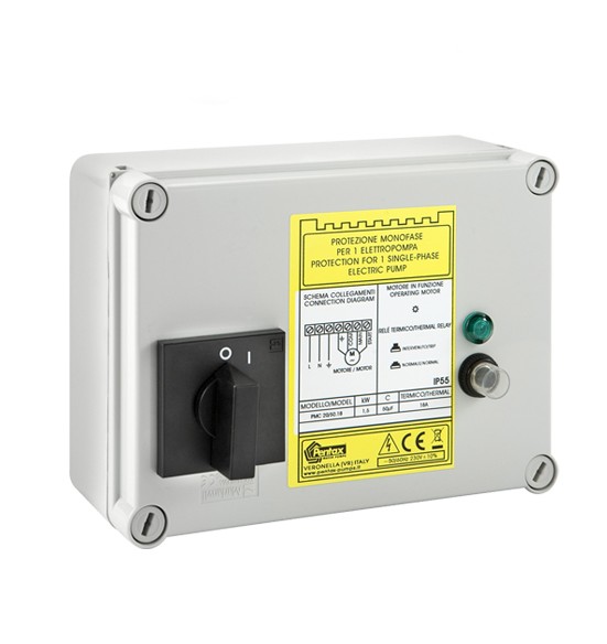 CAJA DE CONTROL MOTOR SUM PENTAX CSCR 1,5HP 220/230V