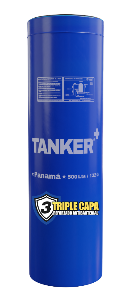 TANKER TANQUE TORRE TRICAPA 500L/132G