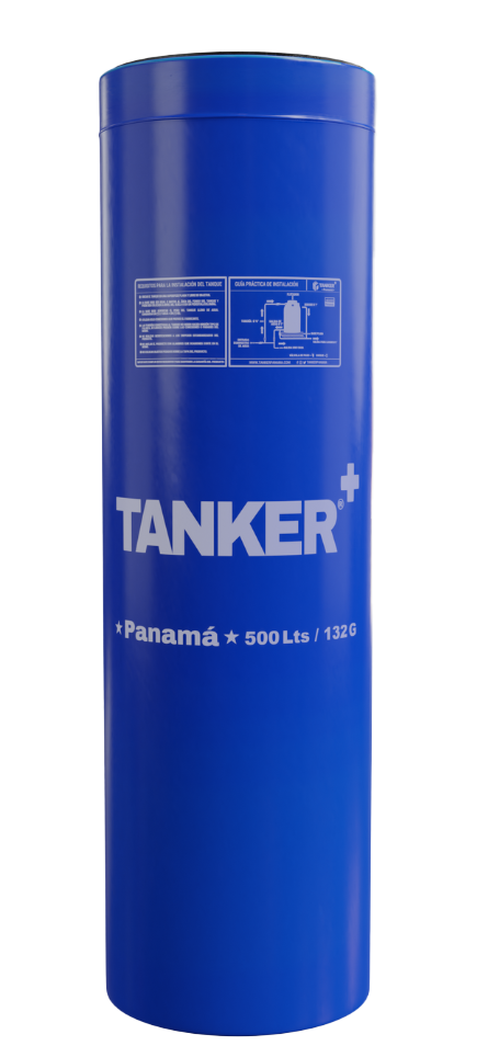 TANKER TANQUE TIPO TORRE 500L/132G
