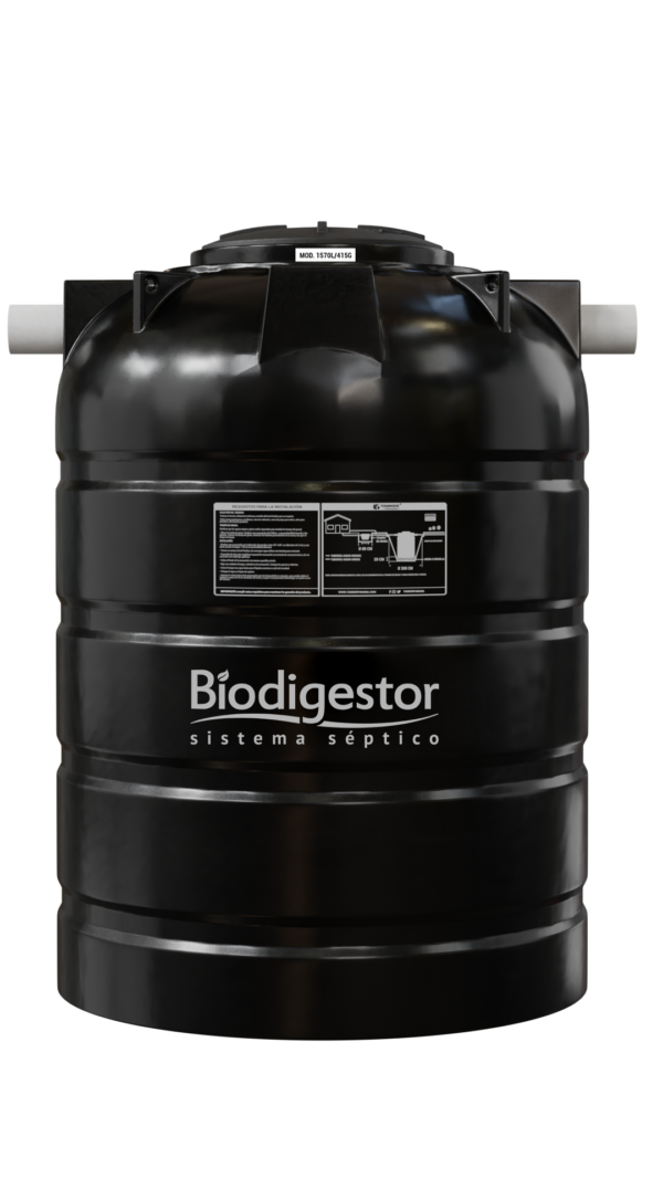 BIODIGESTOR 1570L/415G