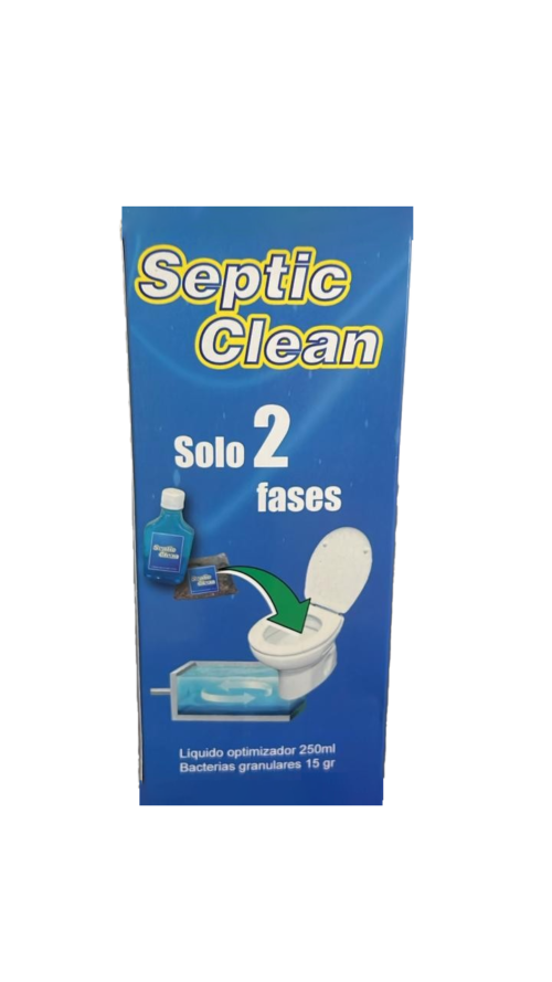 TANKER SEPTIC CLEAN TRATAMIENTO PARA TANQUE SÉPTICO 1 CAJA
