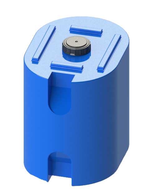 TANKER STACKABLE AZUL 210L / 55G