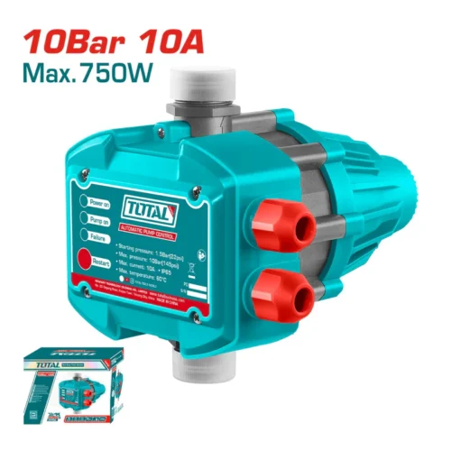 (TOTAL) Control Automático Para Bomba De Agua Periférica IP65. 110 - 120V~50/60Hz.